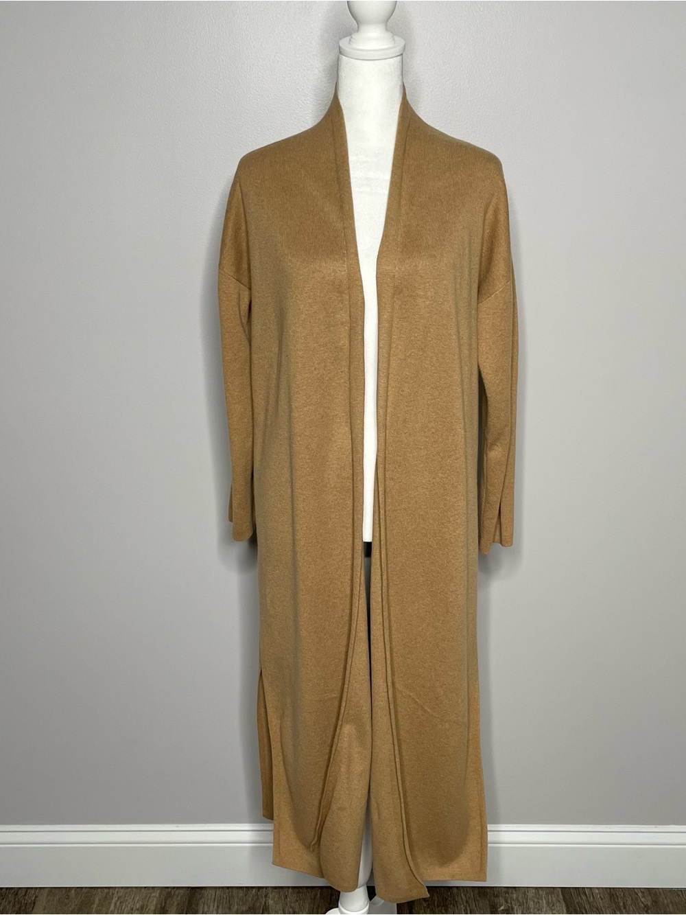 Banana Republic Long Open-Front Cardigan Petite Small